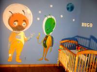 Mural infantil dormitorio